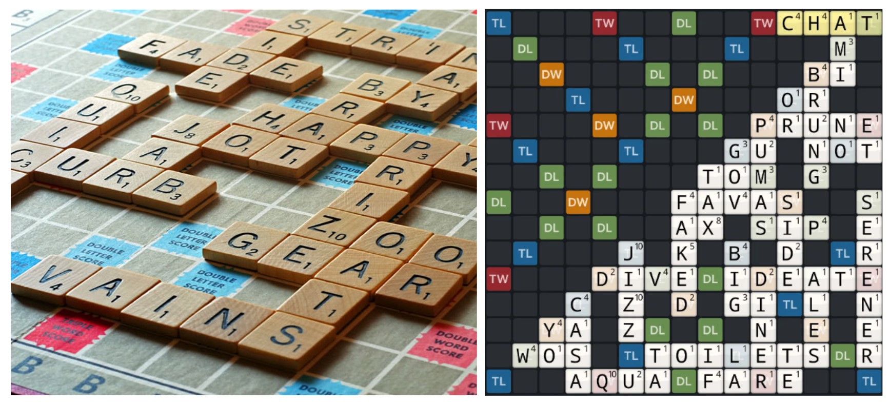 Wordfeud vs. Traditional Scrabble: Differences and Structural Discrepancies in Grid Geometry