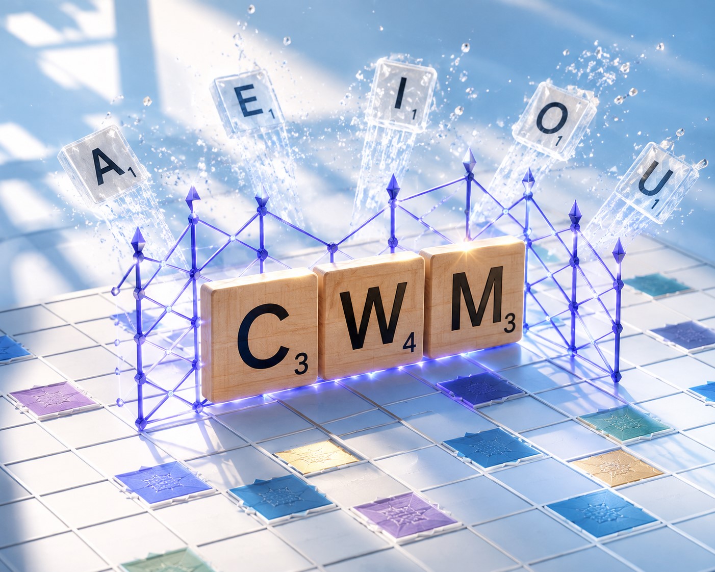 The Consonant Firewall: 20 Legal 3-Letter Words with No Vowels